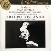 1-CD BRAHMS - SYMPHONY NO. 3 / DOUBLE CONCERTO - ARTURO TOSCANINI