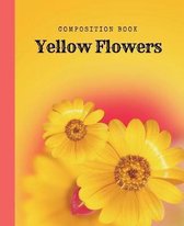 Composition Book Yellow Flowers