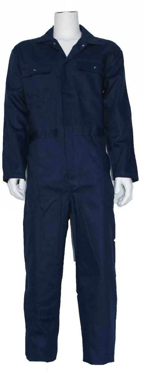 Yoworkwear Overall 100% katoen navy maat 59