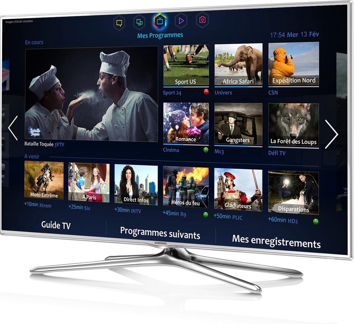 Samsung UE40F6510 - 40" - 6 Series 3D LED TV - Smart TV - 1080p (FullHD) -  white | bol.com