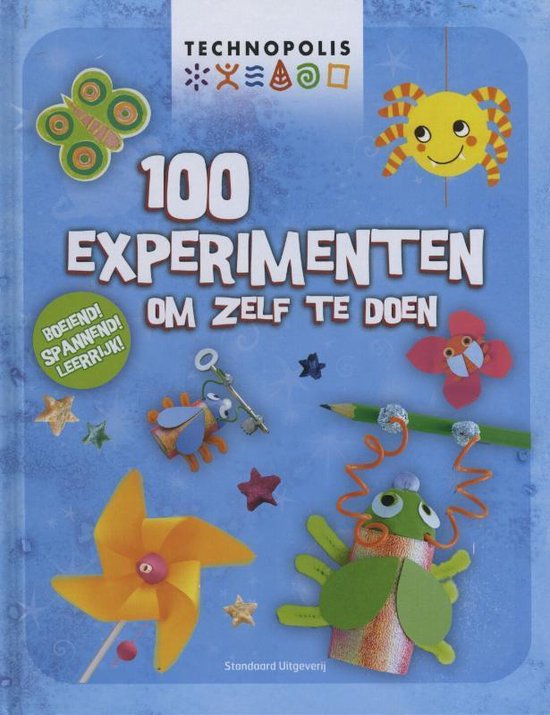 Cover van het boek '100 experimenten om zelf te doen' van Georgina Andrews