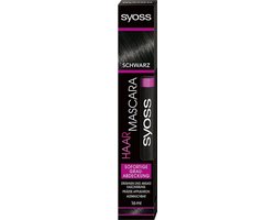 SYOSS Haarmascara - Zwart 16ml - Haarkleuring