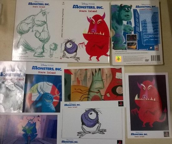 Disney / Pixar Monsters en Co. Schrik Eiland Limited Edition