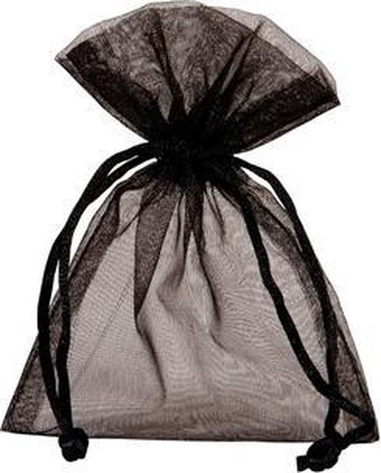 Organza zakjes turquoise met gouden engeltjes en sterren – Organza Store