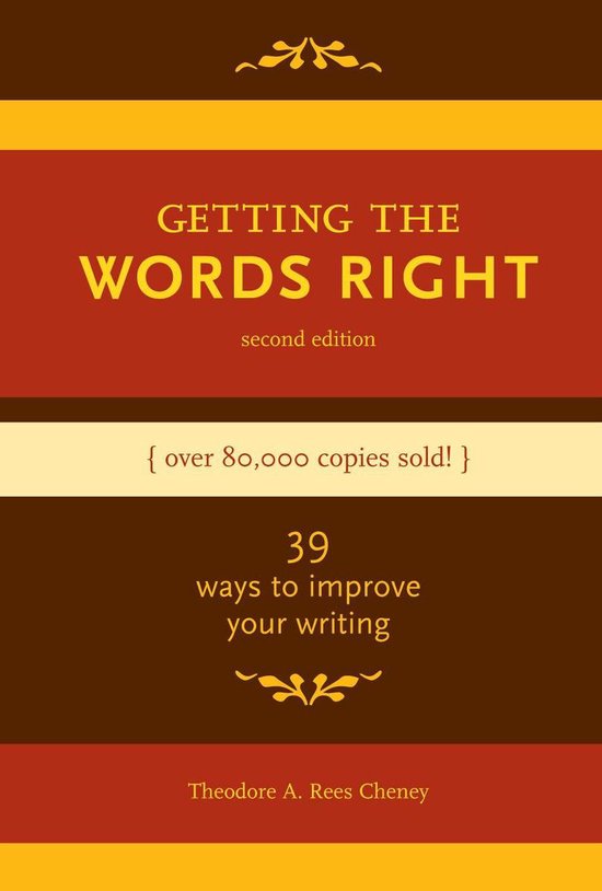 Getting the Words Right - cover