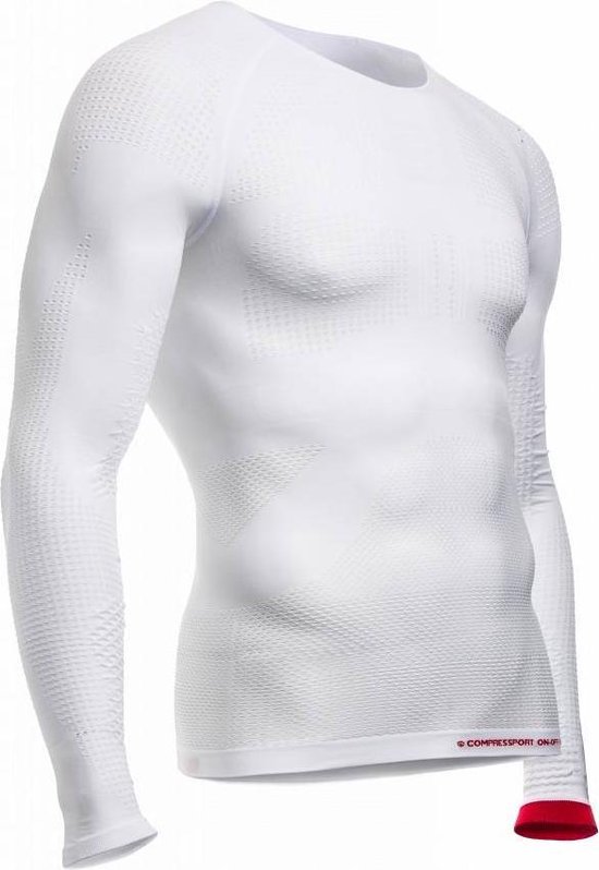 Compressport ON/OFF Multisport Shirt LS - White Size S