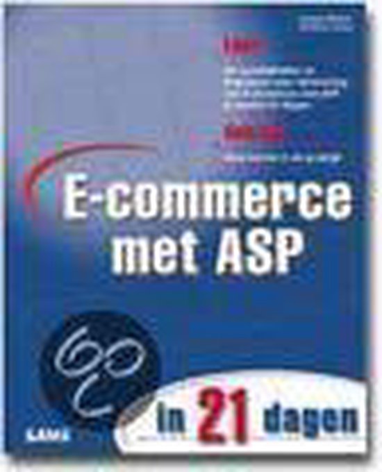 Cover van het boek 'E-commerce met ASP in 21 dagen + CD-ROM'