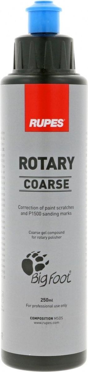 Rupes Rotary Coarse Gel Compound - 250ml
