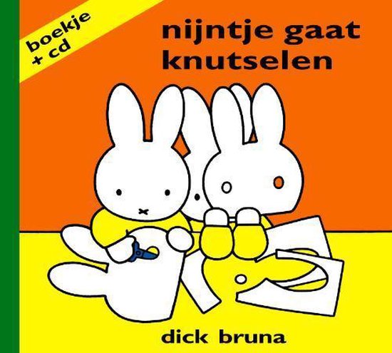 Cover van het boek 'Nijntje gaat knutselen + CD' van Dick Bruna
