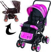Kinderwagen Babycare Johnson Snopy Black/Pink