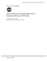 Shared Memory Parallelization of an Implicit Adi-Type Cfd Code