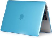 Macbook Case voor New Macbook PRO 13 inch met Touch Bar 2016/2017 - Laptop Cover - Transparant Licht Blauw
