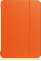 Shop4 - iPad 9.7 (2017/2018) Hoes - Smart Book Case Oranje