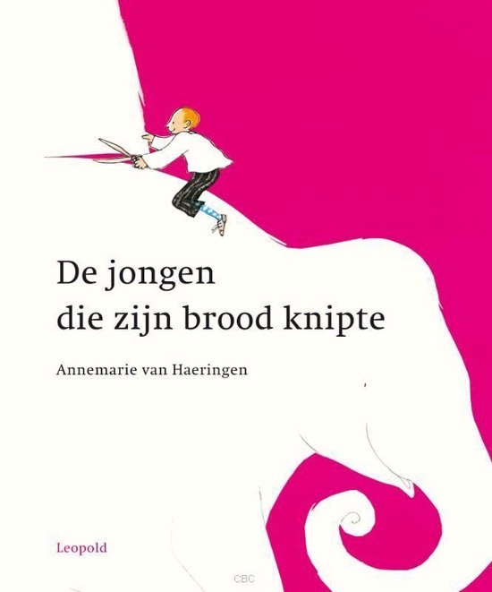 Cover van het boek 'De jongen die zijn brood knipte'