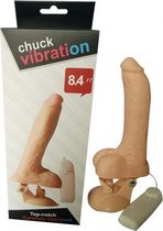 lekkere strakke vibrerende - realistic dildo - 12 speed - 8.4 inch 22 cm