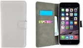 Wit Premium Wallet Bookcase Hoesje voor iPhone 8 Plus