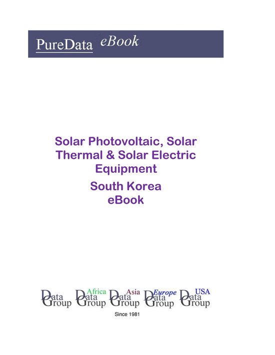 PureData eBook - Solar Photovoltaic, Solar Thermal & Solar E ... - cover