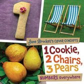 Clever Concepts- 1 Cookie 2 Chairs 3 Pears Numbers Everywhere
