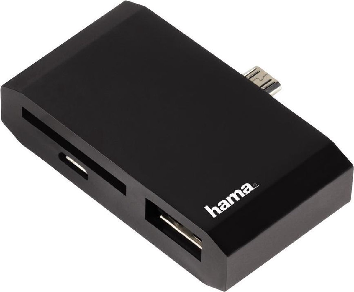 Hama tablet adapter 3in1 met micro USB aansluiting