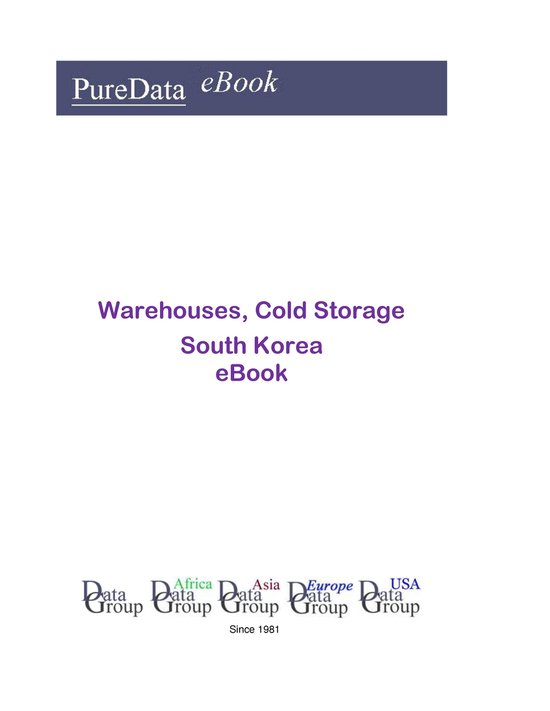 PureData eBook - Warehouses, Cold Storage in South Korea - cover