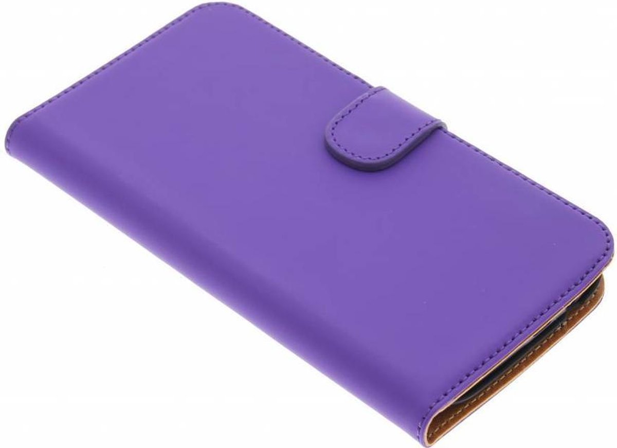 Mobiparts - paarse premium booktype hoes - HTC One M8