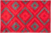 Check - Badmat - 65x115cm - Red