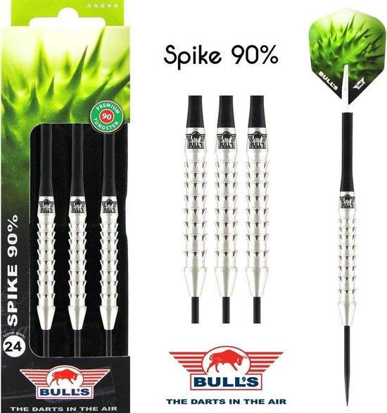 Bull's Spike 90% 24 gram Steeltip Dartspijlen