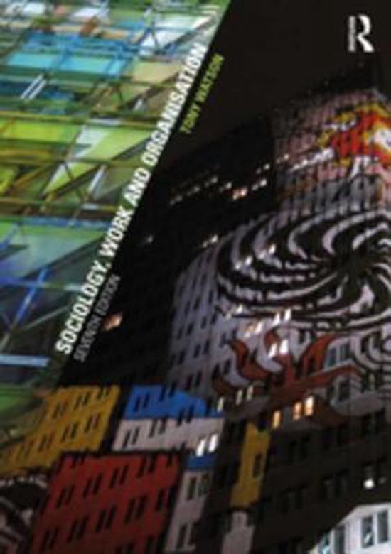 Sociology, Work and Organisation - cover