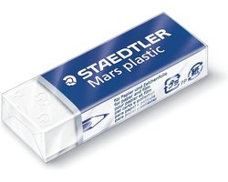 STAEDTLER Mars plastic gom - blister 3 + 1 gratis