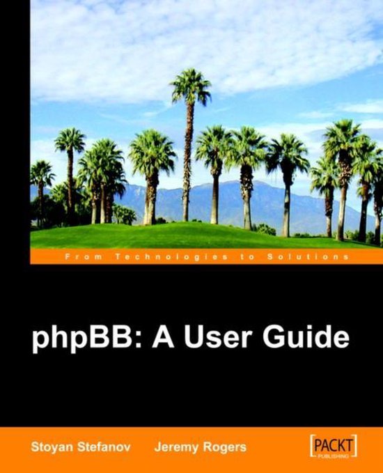 phpBB: A User Guide - cover