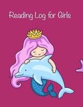 Reading Log for Girls