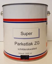 Parketlak - Transparant - Blank - Zijdeglans - 2,5L