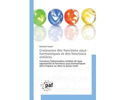 Omn.Pres.Franc.- Croissance Des Fonctions Sous-Harmoniques Et Des Fonctions Entières