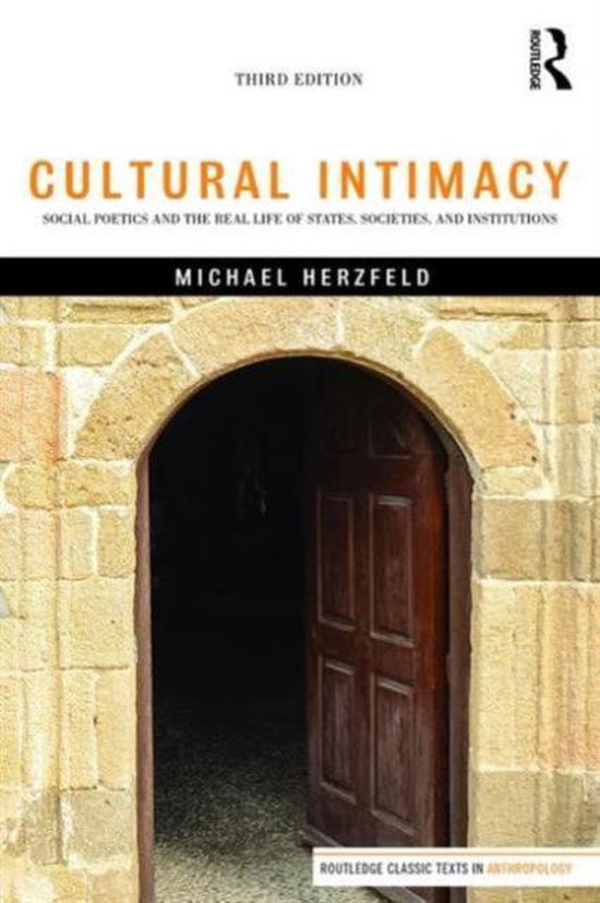 Cultural Intimacy - cover