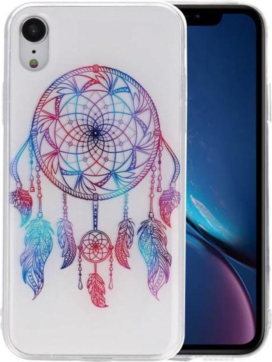 Dromenvanger Print Hardcase - Hoesje Geschikt voor iPhone XR