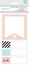American Crafts Sticky Notepads Hello
