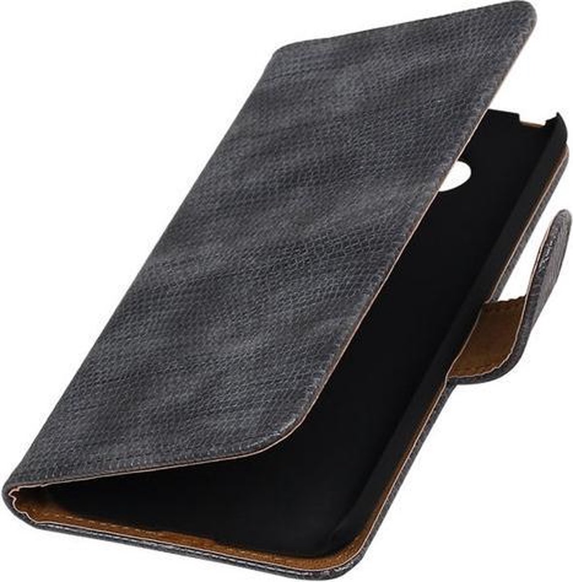 Grijs Mini Slang booktype cover hoesje voor LG G5