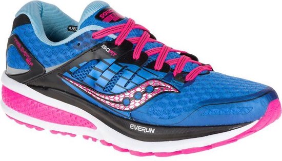 Saucony - Triumph Iso 2 - Purple Pink Silver - maat 37 - hardloopschoen