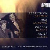 Beethoven, Brahms, Suk, Martinů, Popper, Ginzel, Fauré, Elgar