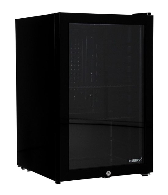 Husky KK70-BK-NL-HU - Dranken koeler - Barkoelkast - 71 Liter - Horeca - Met Glazen Deur - Zwart van Husky — afbeelding 4