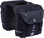 Sac à bagages Willex 1200 XL Double sac à vélo - 50 litres - Noir