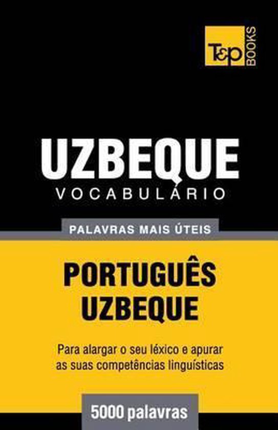 European Portuguese Collection- Vocabulário Português-Uzbe ... - cover