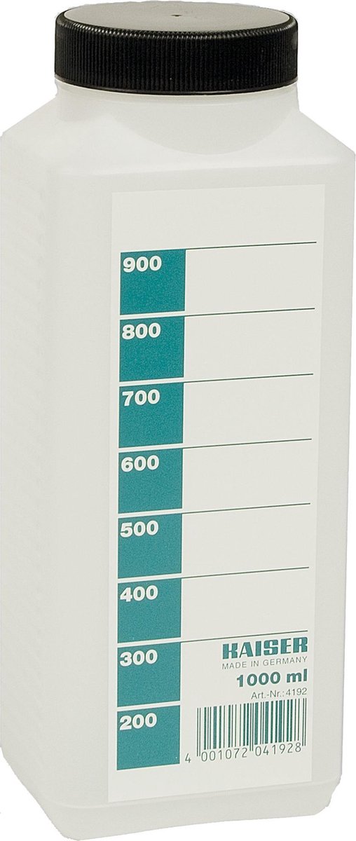 Kaiser Chemicalienfles 1000ml wit 4192