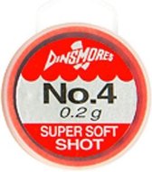 Dinsmore Refil Tubs.Size No 4. Super Soft Shot