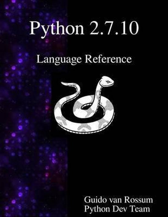 Python 2.7.10 Language Reference | 9789888381012 | Python Development ...