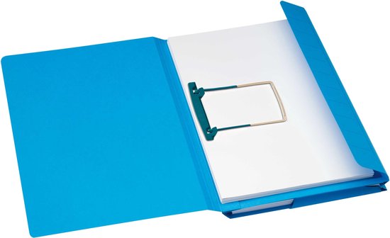 Jalema Secolor Pocket-file kartonnen dossiermappen blauw A4 (10 stuks