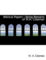 Biblical Papers