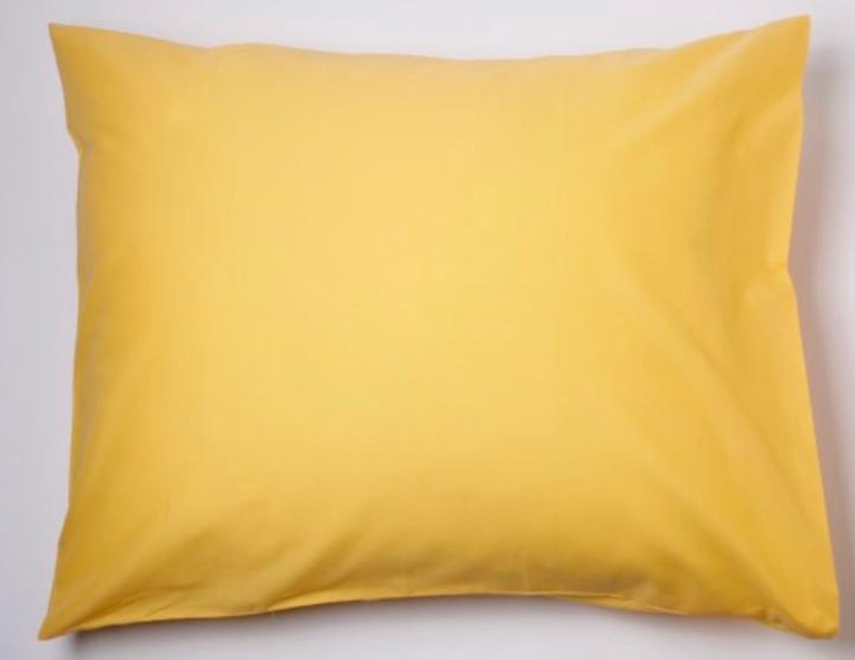 Snoozing percale katoen kussenslopen – Ivoor – Set van 2