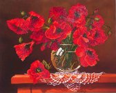 Diamond Dotz® Red Poppies - Diamond Painting (58,8x48,6 cm)