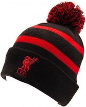 Liverpool - Muts Pompon - Logo - Strepen - Zwart/Rood
